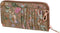 Oilily Amelie Sits - Pasjeshouder - Dames - Met Clip - Vijf Vakjes - Bruin - One size