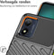 iMoshion Hoesje Geschikt voor Motorola Moto E13 Hoesje Siliconen - iMoshion Thunder Backcover - Zwart
