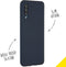 Accezz Samsung Galaxy A30s/A50 - Liquid Silicone Backcover - Schokabsorberend - Donkerblauw