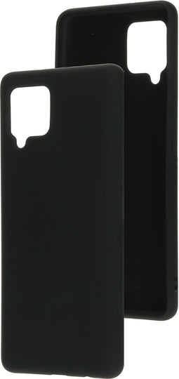 Mobiparts Galaxy A42 5G (2020) - Silicone Cover - Soft-touch - Zwart
