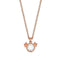 Esprit ESNL03218C420 - Collier - Sterrenbeeldhanger Tweelingen - Roségoud 42cm