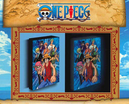 Pyramid International - One Piece - Luffy's Bemanning Lichtgevend Canvas 30x40cm - Veelkleurig