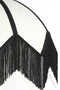 Light & Living Hanglamp Sulina - Linnen - 35cm - Wit/Zwart