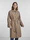 PIECES PCBELLEN - Trenchcoat - Hoge hals met knoopsluiting - M (2023)