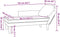 vidaXL - Chaise - longue - met - kussen - en - rechterarmleuning - fluweel - geel