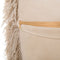CIDE - Sierkussen set van 2 - Beige - 45 x 45 cm - Polyester
