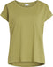 VILA VIDREAMERS PURE T-SHIRT - Dames T-shirt - Ronde hals - Korte mouwen - Maat XS