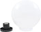 vidaXL LED-bollampen 4 st rond 20 cm PMMA