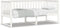 vidaXL - Slaapbank - 75x190 - cm - massief - grenenhout - wit