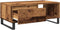 vidaXL - Salontafel - 90x50x36,5 - cm - bewerkt - hout - oud - houtkleurig