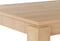 VITON - Eettafel - Lichte houtkleur - 90 x 180 cm - MDF