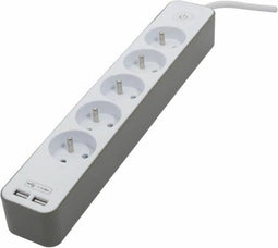 Power Socket - 5 Sockets with Switch Chacon 49710 (1,5 m)
