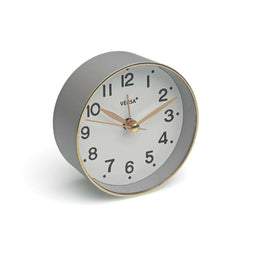 Wekker Versa Grijs Plastic