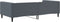 vidaXL - Slaapbank - 100x200 - cm - fluweel - donkergrijs