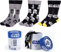 Star Wars - Stormtrooper - Darth Vader Sokken Maat 38/45 One Size