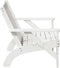 vidaXL - Tuinstoelen - Adirondack - 2 - st - 75x77x77 - cm - massief - grenenhout - wit