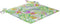 vidaXL - Tuinstoelkussens - 4 - st - 50x50x3 - cm - oxford - stof - bladpatroon