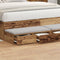 vidaXL - Lades - voor - Bed - Oud - Hout - 140x36,5x16,5 - cm - Geengineerd - Hout
