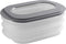 Sunware - Sigma home vleeswarendoos transparant grijs - 26,5 x 17,2 x 10,5 cm