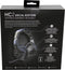 Gioteck HC2 - Gaming Headset - 40 mm luidsprekers - Grijs Zwart
