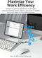 Vention TOPHB - Hub USB - 3x USB 3.2 - Zilver