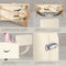 tectake® Draagbare Massagetafel - 3 Zones - Opvouwbaar - Beige