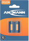 Ansmann 1510-0023 - Lithiumbatterij - 1500mAh - Zwart (2 stuks)
