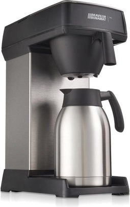Bravilor Bonamat Iso - Koffiezetapparaat - 2 liter thermoskan - RVS zwart