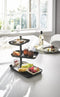 Yamazaki Etagere Tower - 3-laags - Staal - Zwart