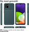iMoshion Hoesje Geschikt voor Samsung Galaxy A03 Hoesje Siliconen - iMoshion Thunder Backcover - Groen