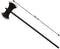 Grote hakbijl - zwart - plastic - 105 cm - Halloween/ridders verkleed wapens accessoires