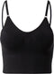 MAGIC Bodyfashion Bamboo Shape - Spaghetti Beha - Voorgevormde cups - Zwart