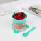 Sistema To Go ontbijtkom met compartiment Breakfast Minty Teal 530ml