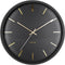 Wandklok Globe - Zwart - Ø40cm
