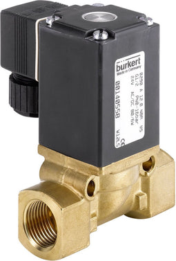 G1/2'' 230V AC Messing Magneetventiel NBR 0-16bar - Burkert 0290 44373 - 44373