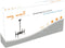 My Wall HD2L TV-plafondbeugel 94,0 cm (37) - 177,8 cm (70) Vloerstandaard, Draaibaar