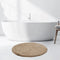 Ronde badmat hoogpolig - Rhine 425 Beige - Ø 100cm