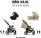 Hauck Shop N Care Trio - 3-in-1 Kinderwagen set - Buggy autostoel reiswieg - Olijfgroen