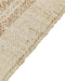 ORTAOBA - Modern vloerkleed - Lichtbeige - 160 x 230 cm - Jute