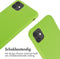 imoshion Hoesje Geschikt voor iPhone 11 Hoesje Met Koord - imoshion Siliconen hoesje met koord - Groen