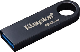 Kingston DataTraveler SE9 G3 - USB-stick 64GB - USB 3.2 Gen 1 tot 220MB/s lezen - Zwart
