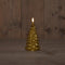 Anna's Collection - LED-kaars 'Kerstboom' - Goud