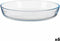 Ovenschaal Transparant Borosilicaatglas 25,5 x 4,5 x 25,5 cm (6 Stuks)