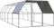 vidaXL - Kippenhok - 3x10x2 - m - gegalvaniseerd - staal