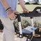 Saljol Allround Rollator - Lichtgewicht 6,4 kg - All-terrain banden - Groen