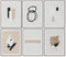 Schilderij Home ESPRIT Bruin Beige Modern Stads 60 x 4 x 80 cm (6 Stuks)