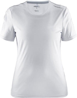 Craft Mind SS Tee - Hardloop T-shirt - Lichtgewicht met ventilatie - Wit (L)