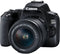 Canon EOS 250D - Spiegelreflexcamera - 24.1 MP 4K video - Zwart