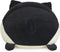 Balvi kattenkussen Kitty Frac (Zwart met creme)