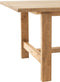 J-Line Eettafel Rechthoek Mango Hout Naturel